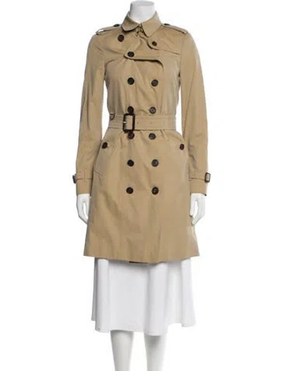 Pre-owned Burberry Trench Coat In Neutral