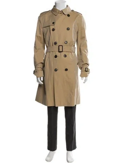 Pre-owned Burberry Trench Coat In Neutral