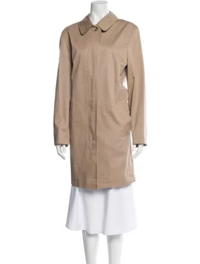 Pre-owned Burberry Trench Coat In Neutral