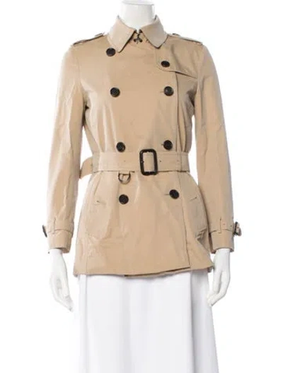 Pre-owned Burberry Trench Coat In Neutral