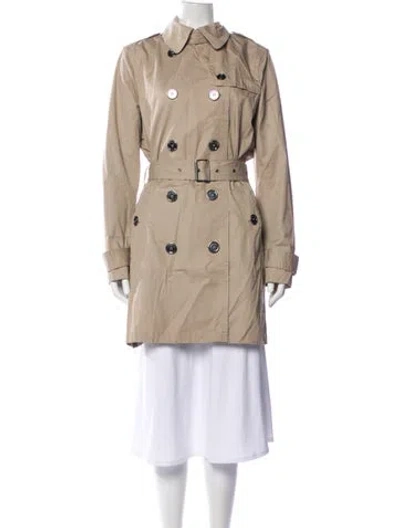 Pre-owned Burberry Trench Coat In Neutral