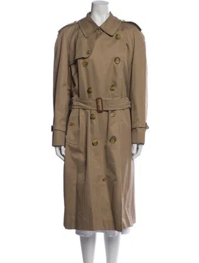 Pre-owned Burberry Trench Coat In Neutral