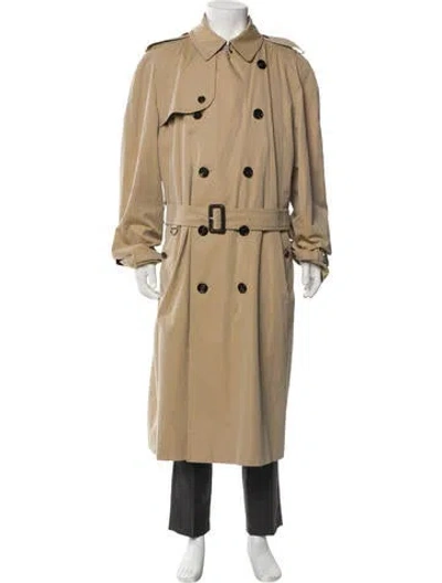 Pre-owned Burberry Trench Coat In Neutral