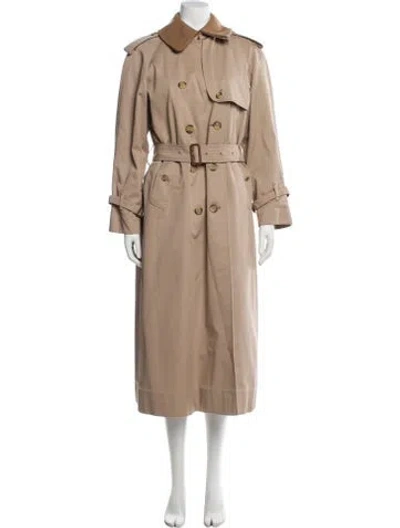 Pre-owned Burberry Trench Coat In Neutral
