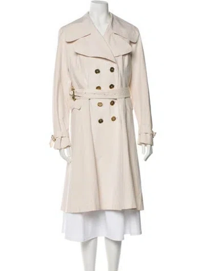 Pre-owned Burberry Trench Coat In Neutral