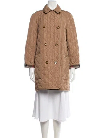 Pre-owned Burberry Trench Coat In Neutral