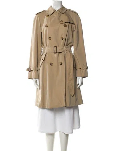 Pre-owned Burberry Trench Coat In Neutral