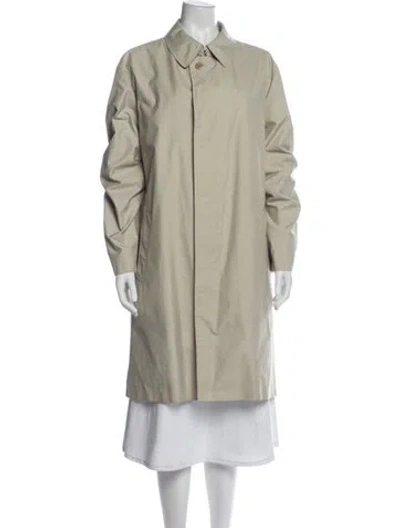 Pre-owned Burberry Trench Coat In Neutral