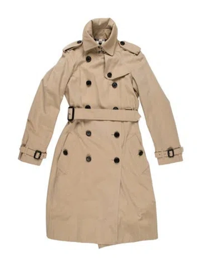 Pre-owned Burberry Trench Coat In Neutral