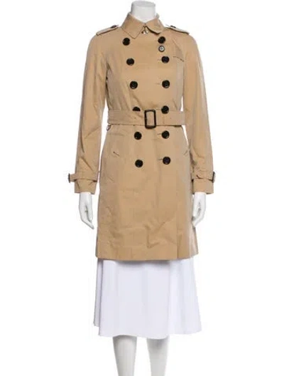 Pre-owned Burberry Trench Coat In Neutral