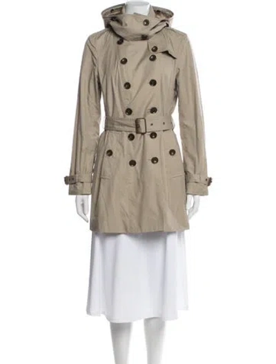 Pre-owned Burberry Trench Coat In Neutral