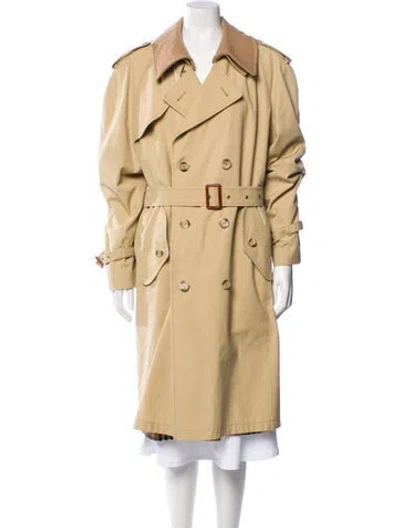 Pre-owned Burberry Trench Coat In Neutral
