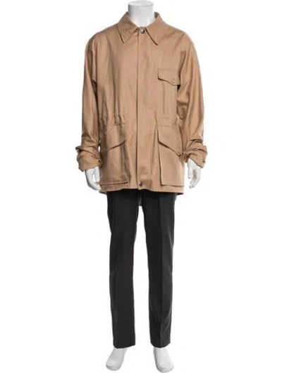 Pre-owned Burberry Trench Coat In Neutral