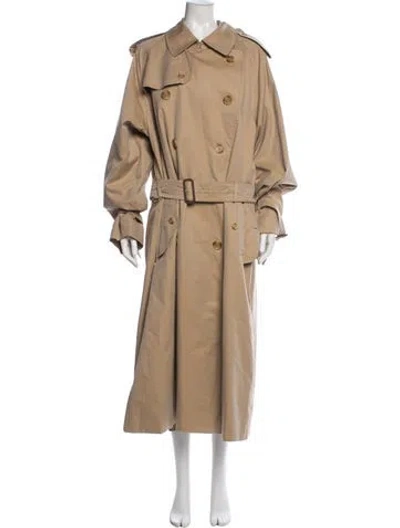 Pre-owned Burberry Trench Coat In Neutral