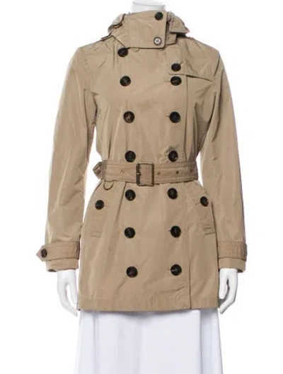 Pre-owned Burberry Trench Coat In Neutral