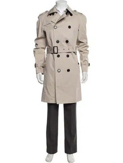 Pre-owned Burberry Trench Coat In Neutral