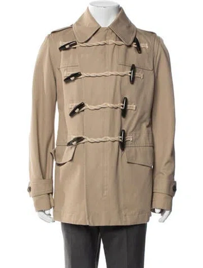 Pre-owned Burberry Trench Coat In Neutral