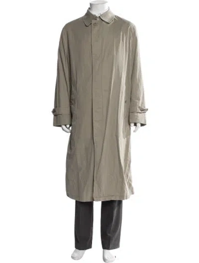 Pre-owned Burberry Trench Coat In Neutral