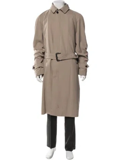 Pre-owned Burberry Trench Coat In Neutrals
