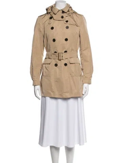 Pre-owned Burberry Trench Coat In Neutrals
