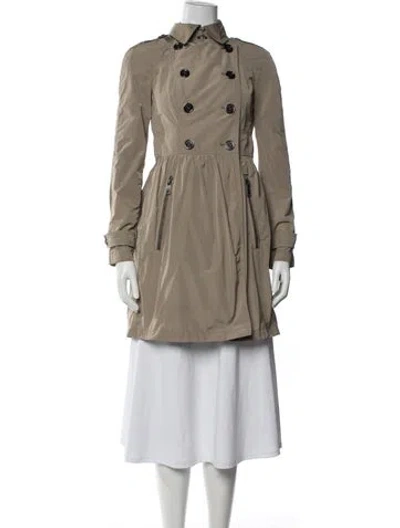 Pre-owned Burberry Trench Coat In Neutrals