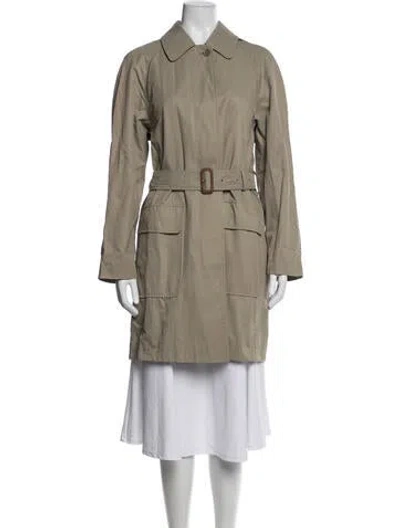 Pre-owned Burberry Trench Coat In Neutrals