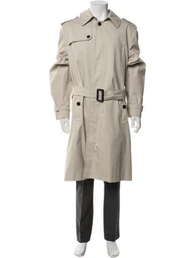 Pre-owned Burberry Trench Coat In Neutrals
