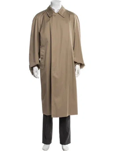 Pre-owned Burberry Trench Coat In Neutrals