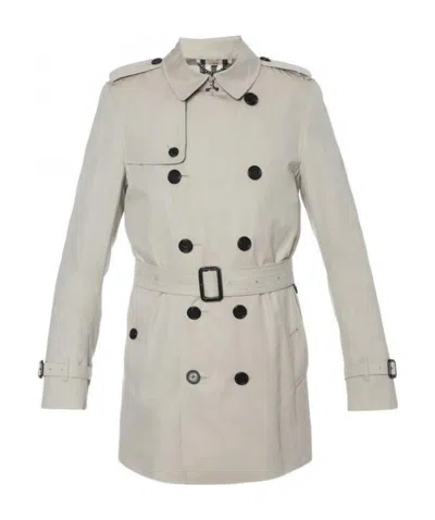 Burberry Trench Coat In Nude | ModeSens