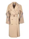 Burberry Trench Coats In Beige
