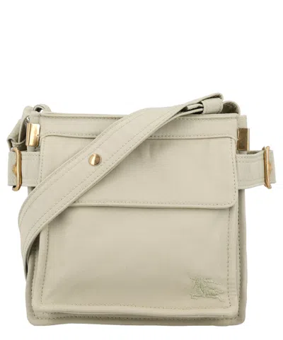 Burberry Trench Crossbody Bag In Beige