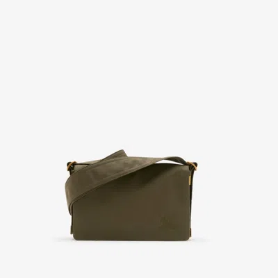 Burberry Trench Crossbody Bag In Military