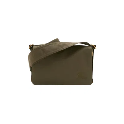 Pre-owned Burberry Trench Crossbody Bag 'military' | Black | Men's Size Onesize