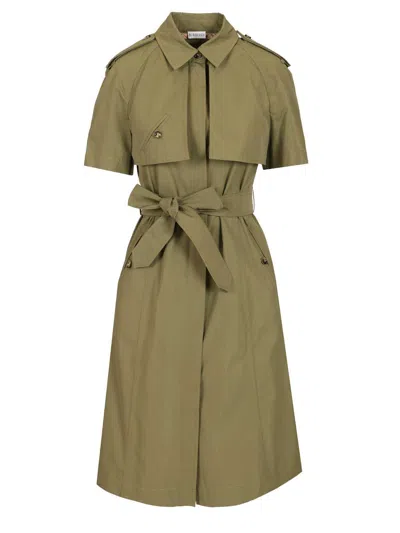 Burberry Trench Dress Dresses Green