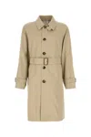 Burberry Trench Coat Gabardine Ajustable Cuffs Back Vent