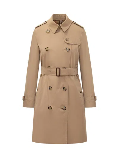 Burberry Trench Kensington In Brown