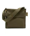 Burberry Trench Logo-embroidered Messenger Bag In Brown