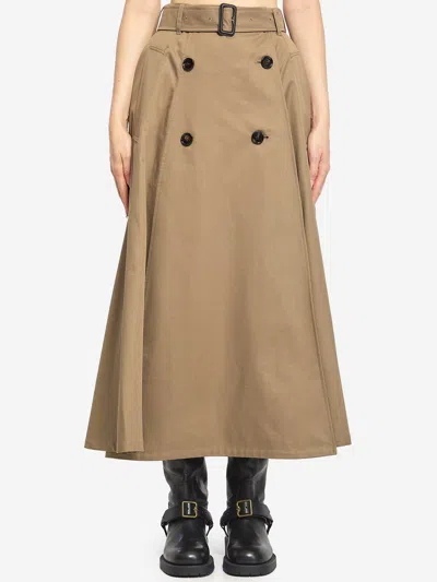 BURBERRY TRENCH SKIRT