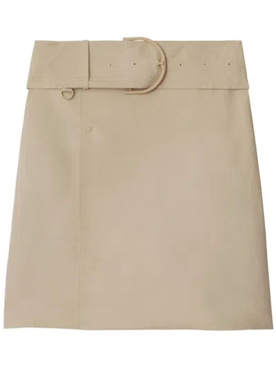 BURBERRY BURBERRY TRENCH SKIRT