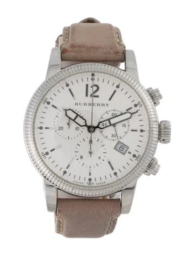 Pre-owned Burberry Trench Watch In Multicolor