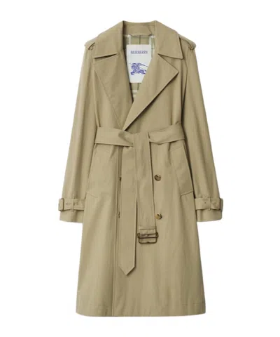 BURBERRY BURBERRY DOUBLE BREASTED BELTED TRENCH COAT