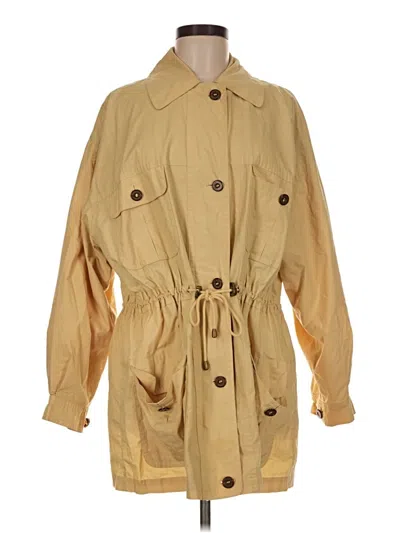 Pre-owned Burberry Trenchcoat In Tan