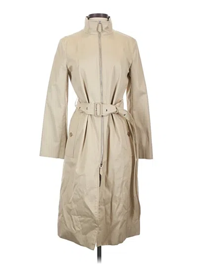 Pre-owned Burberry Trenchcoat In White