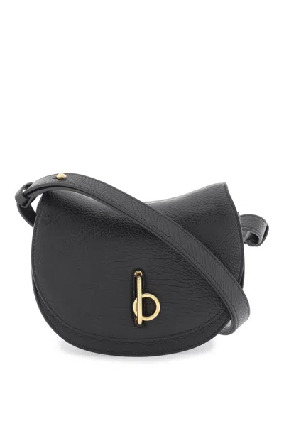 Burberry Trendy Black Rocking Horse Shoulder Bag For Women