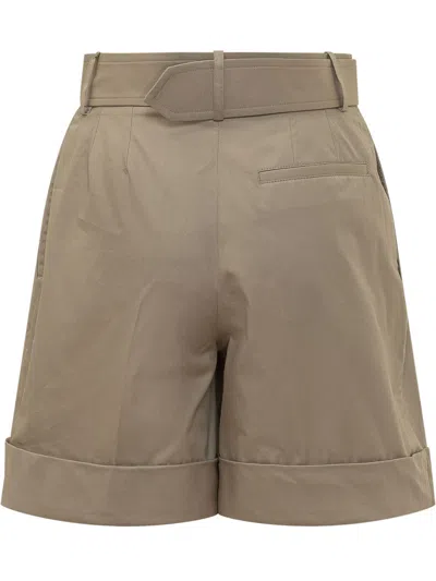 Burberry Trendy Mini Shorts In Brown