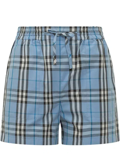 Burberry Trendy Quadri Shorts For The Weekend In Multi