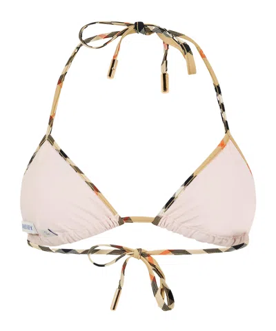 Burberry Triangle Bikini In Pink