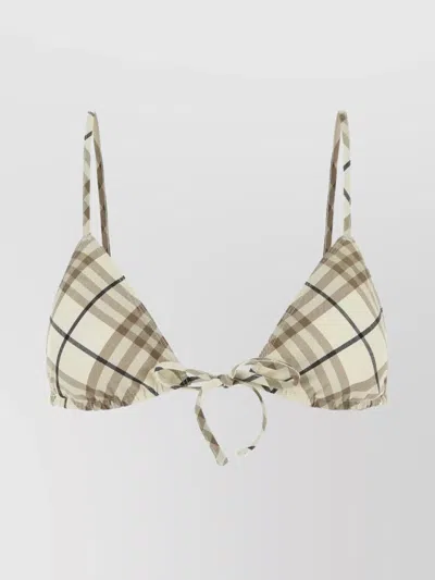 BURBERRY TRIANGLE BIKINI TOP ADJUSTABLE STRAPS