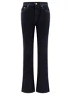 Burberry Logo Patch Flared-leg Jeans