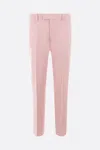 Burberry Wool Cigarette Pants With Pleats